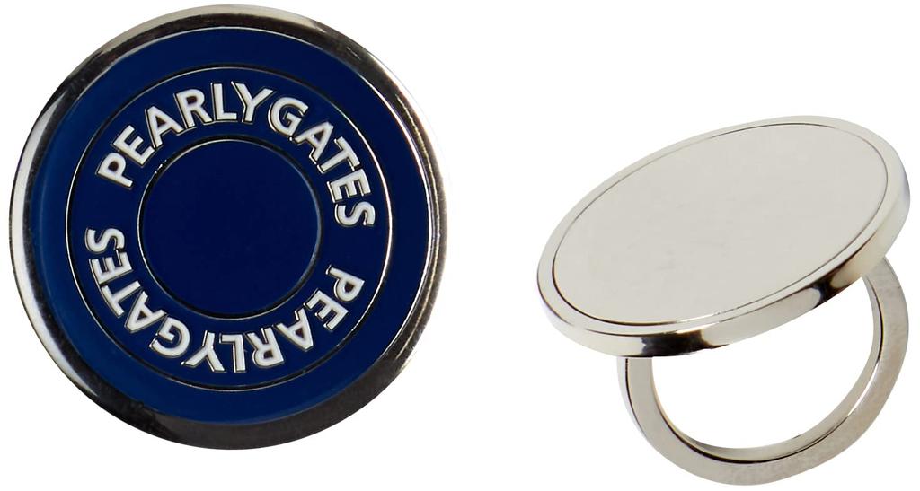 PEARLY GATES Unisex Scarf with Marker Ring, Scarf: 110cm x 45cm, Marker: 30mm x 30mm, UNISEX / 053-3184323 141_Black Watch FR