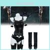 Удобный стильный костюм для косплея Yorha Type A No.2 для любителей игр и аниме. Доступен в нескольких размерах и цветах.