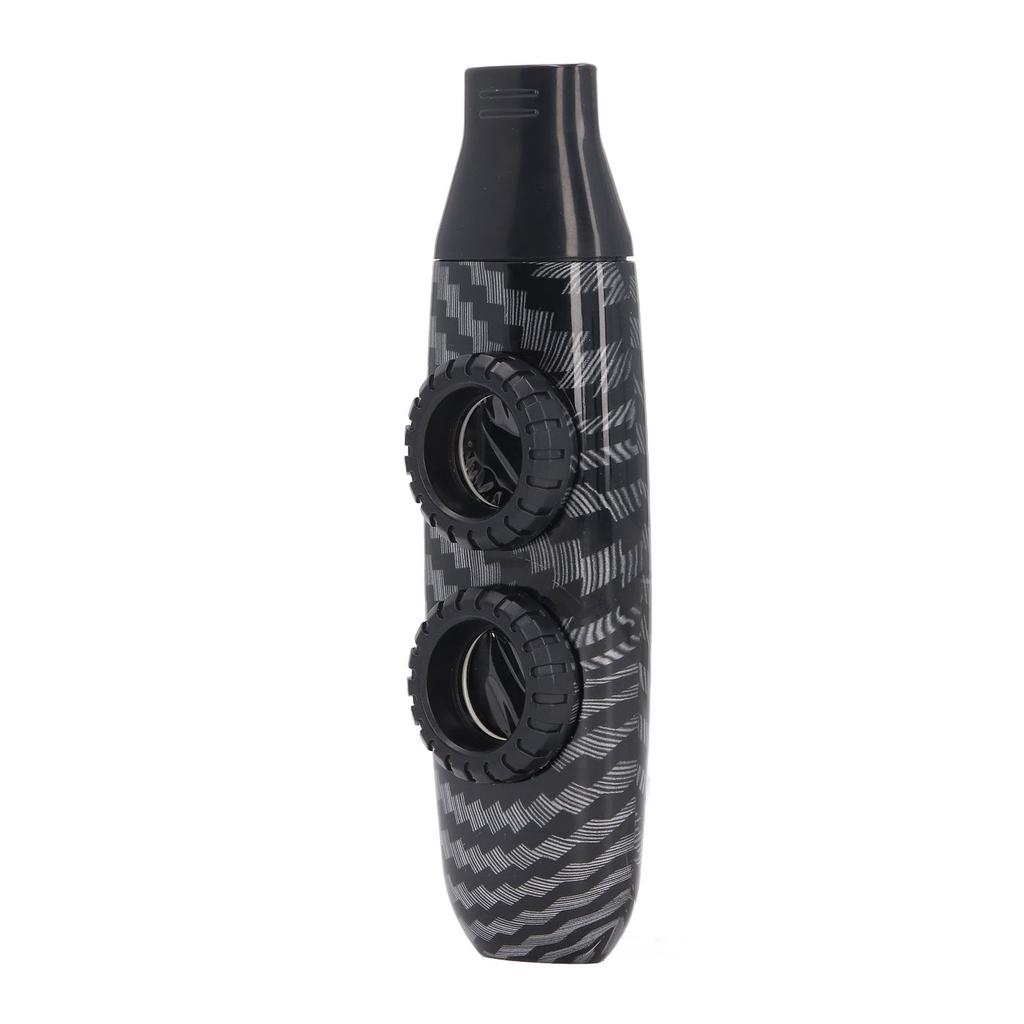 Казу-флейта с двумя отверстиями, регулируемый музыкальный духовой инструмент с диафрагмой для исполнения.