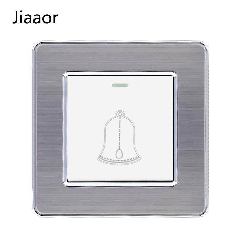 Европейский стандарт 86 тип Панель из нержавеющей стали для двойного выключателя и розетки с USB-C, Немецкий стиль, Встраиваемый настенный монтаж.