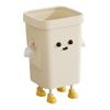 Bin, Trash Can, Garbage Box, Waste Container, Interesting Shape, Made of Sturdy PP Material, Open