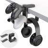 Gaming Headset Stand Controller Holder 360-Degree Rotating Universal PC Gaming Accessory Controller Headset Stand Storage Rack