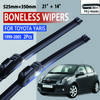 Kcimo для Toyota Yaris MK11999-2005 автомобильный стеклоочиститель U-образный мягкий резиновый бескаркасный без кронштейна автомобильные дворники 21"+14"