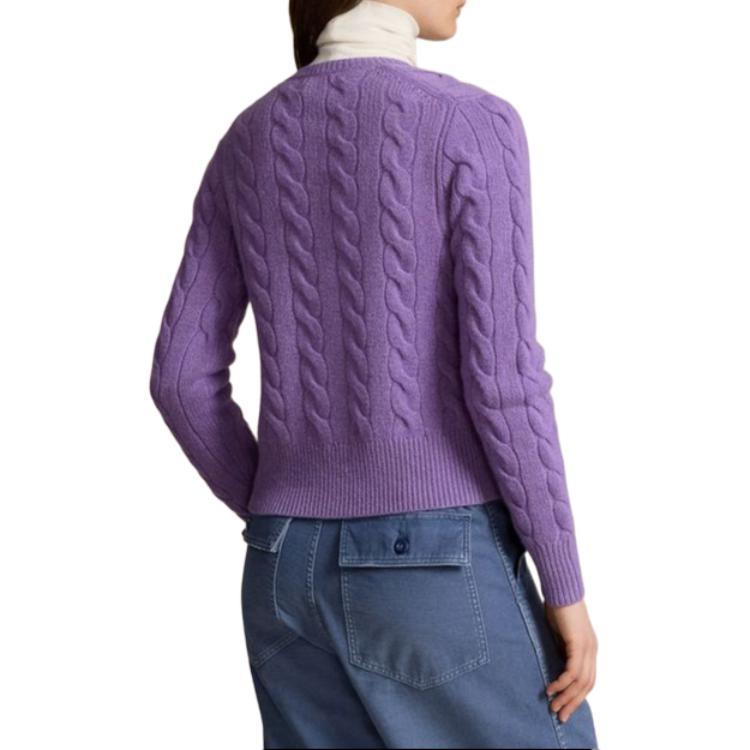 Polo Ralph Lauren SS24 Sweater Women's Purple 211910443-013