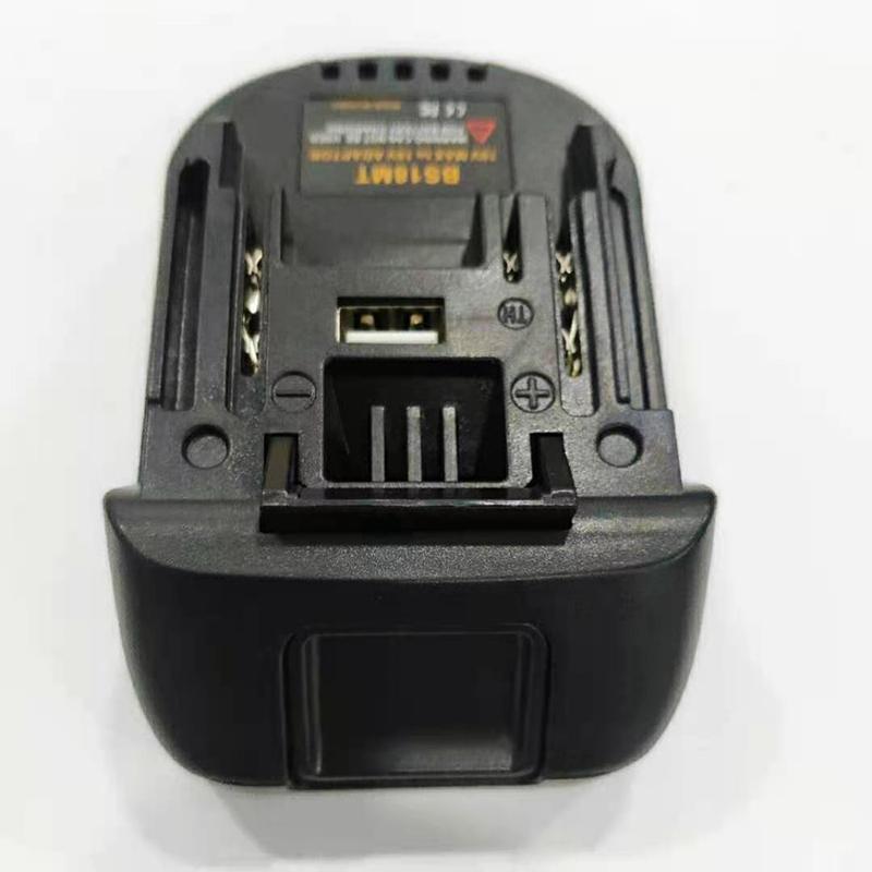 Новый адаптер-конвертер батареи USB BS18MT для батарей Bosch 18 В BAT619G/620, преобразующий в литиевую батарею Makita 18 В BL 1860