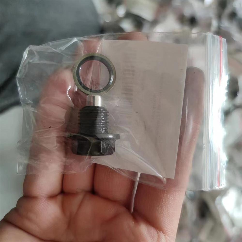 Болт сливной пробки масляного поддона с уплотнительным кольцом для Renault Lada Peugeot Citroen Berlingo