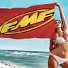 Полотенце для пляжа с логотипом FMF Racing, разноцветные банные полотенца для девочки, из микрофибры, быстросохнущее, без песка, для пляжа, йоги, спа, спортзала, бассейна