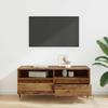 Vintage Style TV Stand Reclaimed Wood Look 100 x 34.5 x 44.5 cm Engineered Wood and Iron