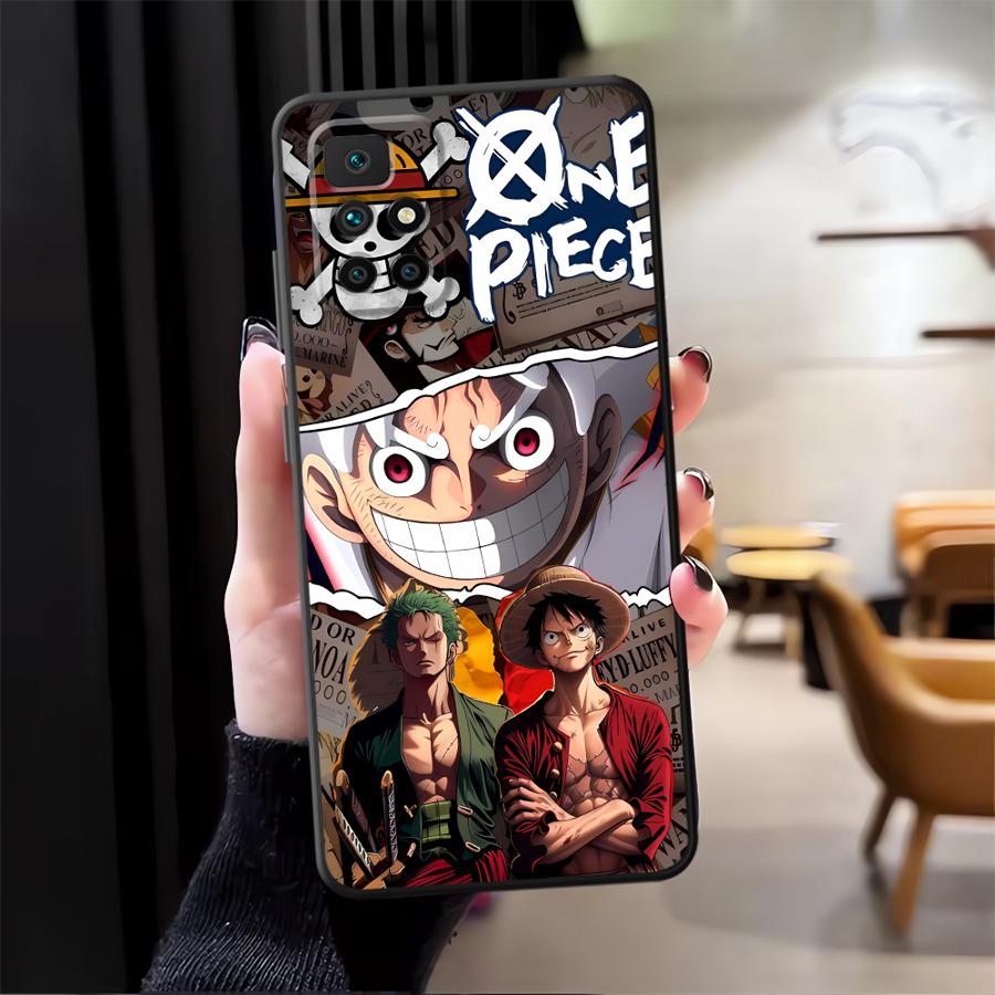 Чехол для телефона Xiaomi Redmi 9A 9C K40 K50 Gaming 13C 12C A5 10 K60 9T A1 A2 Plus 12 с аниме Luffy Zoro
