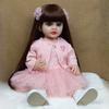 55 см Мягкая силиконовая виниловая кукла Reborn для всего тела для маленьких девочек, красивая Бетти для девочек, принцесса Boneca Reborn, игрушка, реалистичные куклы для детей, рождественские подарки