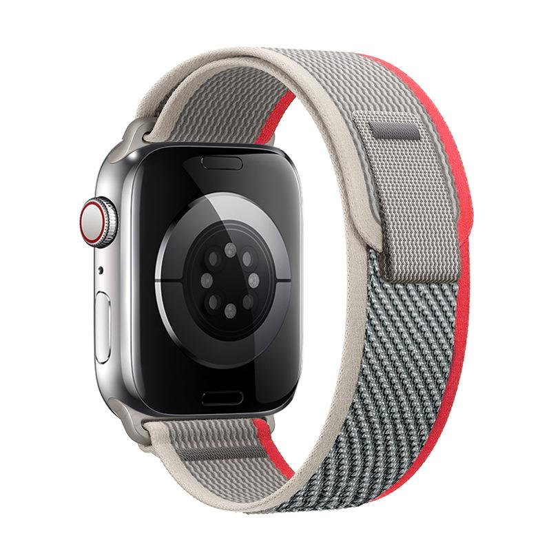Ремешок Trail Loop для Apple Watch Ultra 49 мм, 44 мм, 40 мм, 45 мм, 41 мм, 42 мм, 38 мм, 40, 44, 45 мм, браслет iWatch Series 7, 6, 5, 4, 3 se 8, ремешок