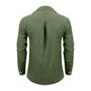 Designer Spring Summer Men's Casual Cotton Linen Solid Color Long Sleeve Shirts Loose Shirts