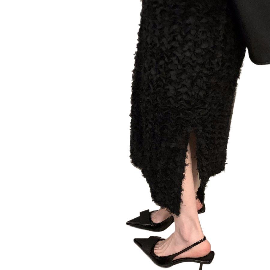 Niche French черные босоножки на высоком каблуке с завязками на голове, сказочные туфли 2025 года, новые весенне-летние туфли для светских львиц