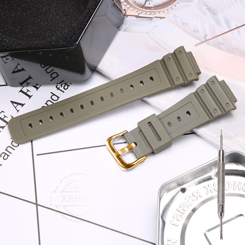 Быстросъемный смоляной ремешок для Casio GA2100 2110 Мужской Спортивный Водонепроницаемый Резиновый Ремешок для часов Аксессуары для часов