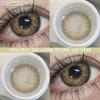 Eyeshare New Color Contact Lenses Blue Annual Disposable Soft Lenses Fashion Green Contact Lenses Natural Brown Color Cosmetic Contact Lenses 1 Pair