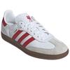 Liverpool FC X Adidas Samba Home Kit Unisex Sneakers White Footwear-White Strawberry-Red JQ4041