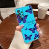 Pink Butterfly Clear Soft Phone Case For Samsung Galaxy A56 A57 A37 A55 A54 A36 A35 A26 A25 A16 A17 A07 A52 A34 A53 A21s Cover