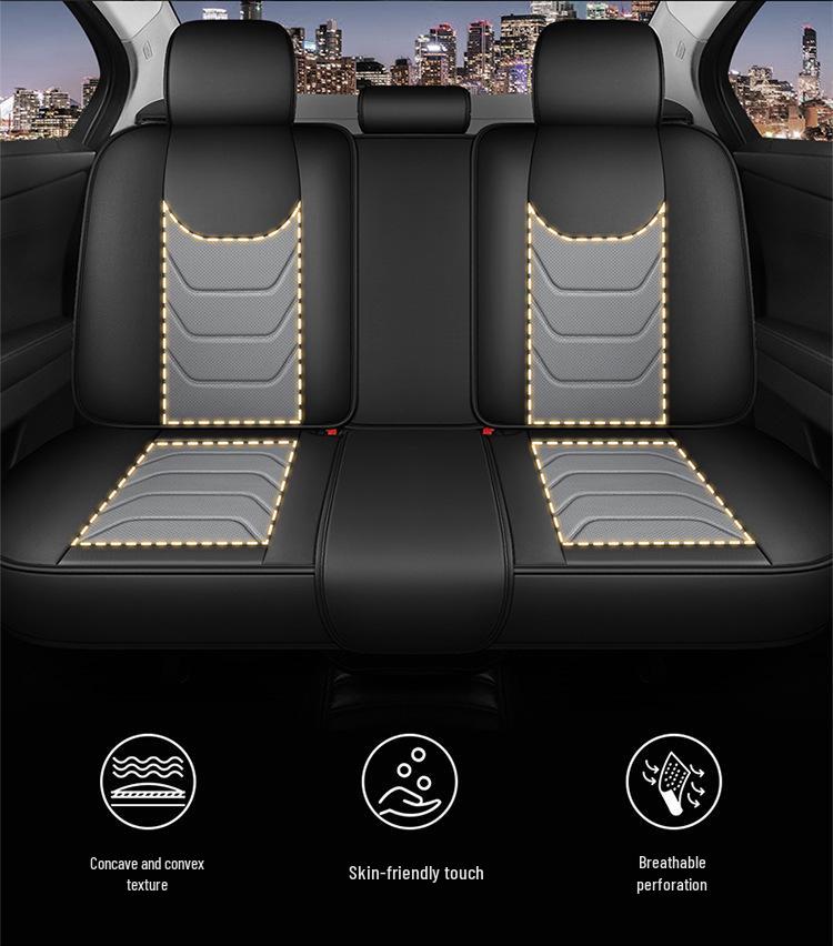 European & American PU Leather Single Car Seat Cushion