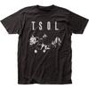 T.S.O.L. Обложка EP Мужская футболка Рок-н-ролл Классическая футболка группы Новая Черная
