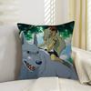Anime PPrincess MMononoke Pillow Cushion Cover Pillowcase Living Room Sofa Home Decor Customized