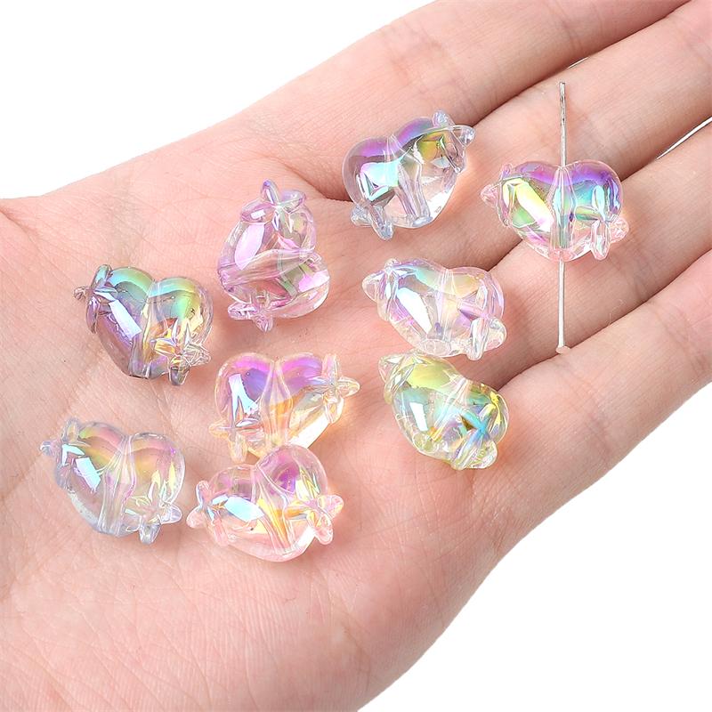 5/10 шт акриловые бусины красочные звезды любовь бусины для DIY ожерелье браслет серьги изготовление ювелирных изделий