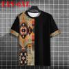 Size XXS-6XL Plus Size T-shirt Ethnic Style 3D Printed T-Shirts Men Women Casual Fashion Streetwear Short Sleeve T Shirt Tops