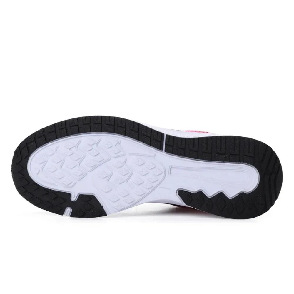 Дышащие женские кроссовки, легкие противоскользящие женские спортивные туфли, уличные мягкие женские кроссовки, модные теннисные кроссовки на шнуровке