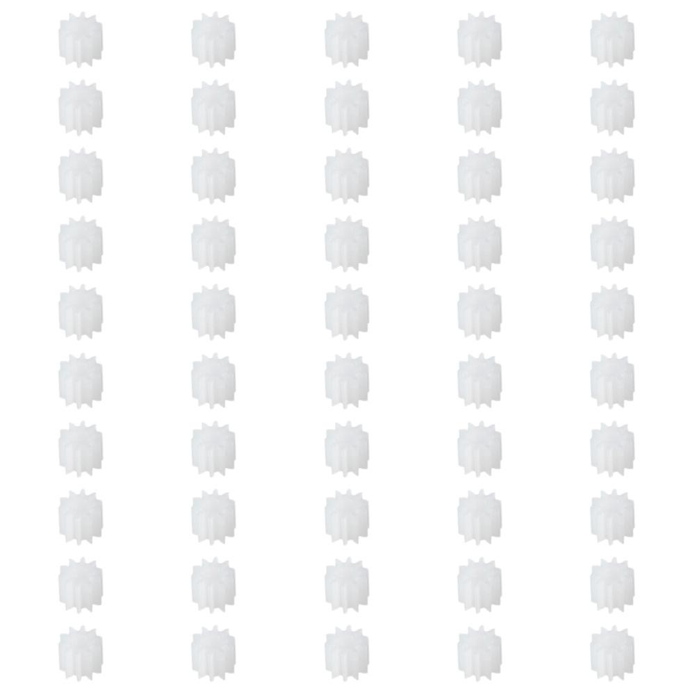50Pcs 10 Teeth Plastic Worm Gears Model 102A Motor Transmission Useful Motor Parts  RC Car Robot