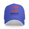 Уникальная Бейсболка Мужские Кепки Женские Козырек Защита Snapback Кепки AYRTON SENNA