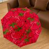 1PC strawberry pattern Automatic Open/Close Umbrella Compact Folding Umbrella with 8-Rib Shaft lightweight esign, Highquality Fabric1151A