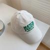 Cotton Korean Baseball Hat Japanese Peaked Cap Fashion Letter Baseball Cap  Streetwear