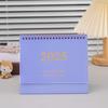 2025 Mini Desk Calendar Daily Planner Flip Calendar To-Do List Memo Pad
