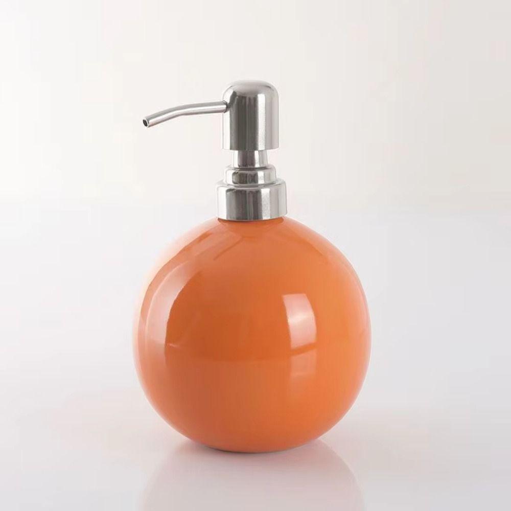 Press Type Hand Sanitizer Dispenser Portable Bath Lotion Pump Jar Bathroom