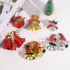 4/2Pcs Colorful Christmas Bells Merry Christmas Xmas Tree Decorations  Festival Party Celebration