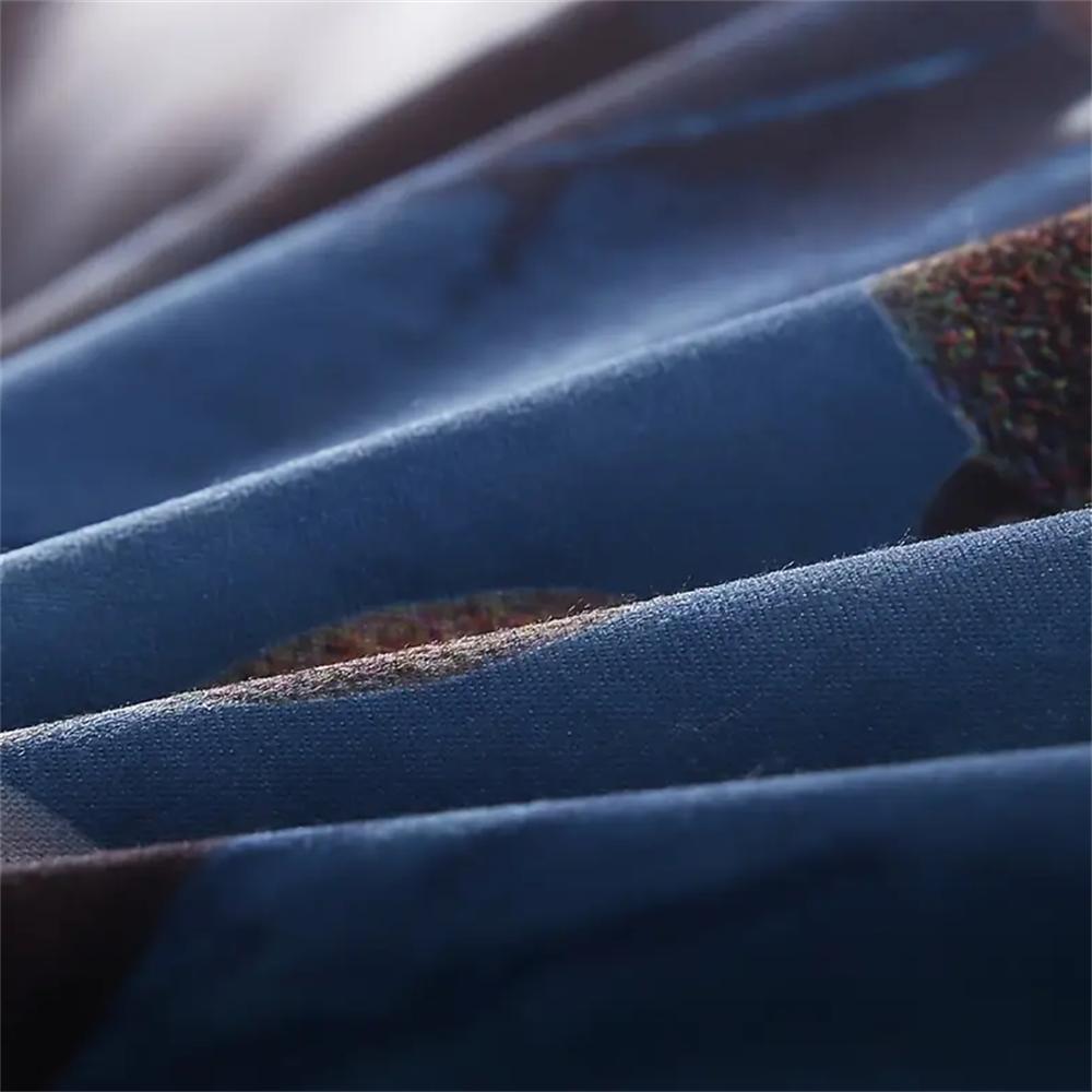 Комплект постельного белья с принтом Лунного Волка из 3 предметов, Ловец снов, Национальный стиль, Комплект пододеяльника для гостевой комнаты