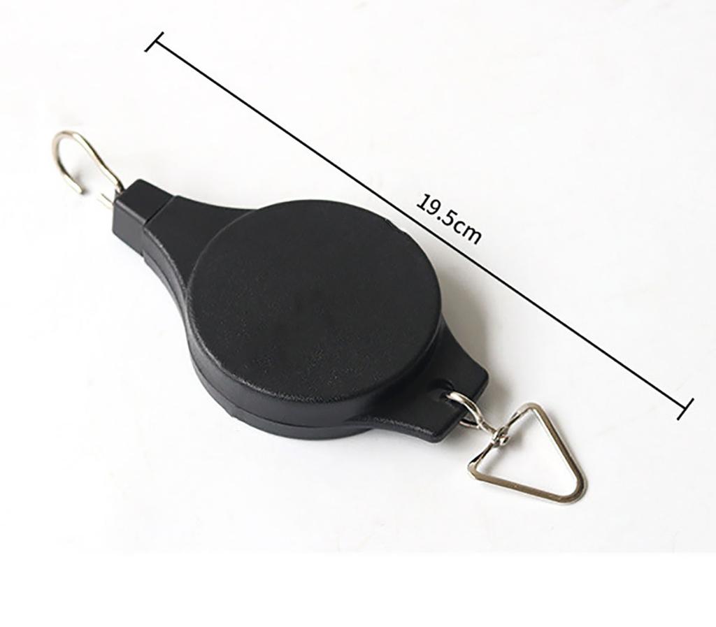 Plant Hanger, Retractable Pulleys, Max Load Capacity 22 LB Adjustable Hanging Flower Basket Hooks, Hanger For Garden Baskets Pots And Birds Feeder