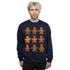Marvel Mens Avengers Christmas Gingerbread Sweatshirt