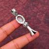 Awesome Aquamarine Gemstone Pendant: 925 Sterling Silver Handmade Pendant Necklace Jewelry