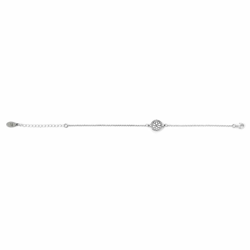 Harry Potter sterling silver Time Turner charm bracelet