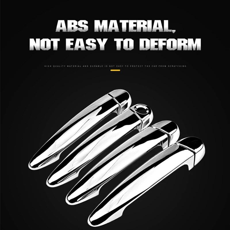 For Ford Explorer Plug-in Hybrid Limited ST XLT U625 ~ Chrome Car Door Handle Cover Trim 4 Chromium Styling Accessories