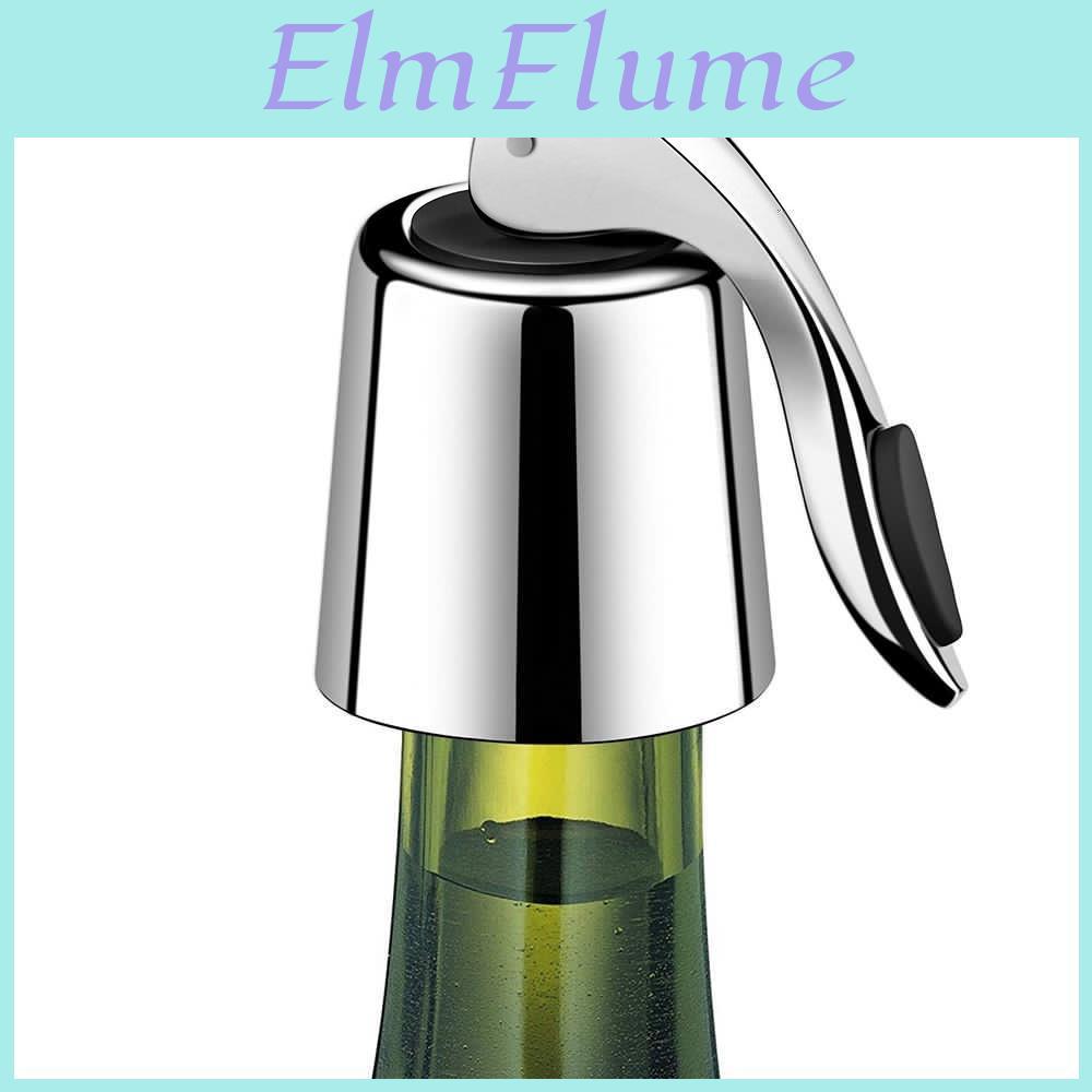 Bottle Wine Stopper Wine Bottle Plug With Silicone Beverage Bottle Stopper Reusable Wine Saver Bottle Sealer Keeps Wine Fresh