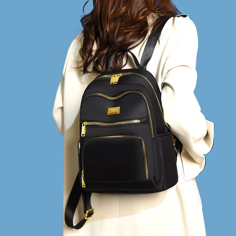 Водонепроницаемый Оксфордский рюкзак для студентов, многосекционный рюкзак для женщин, школьная сумка