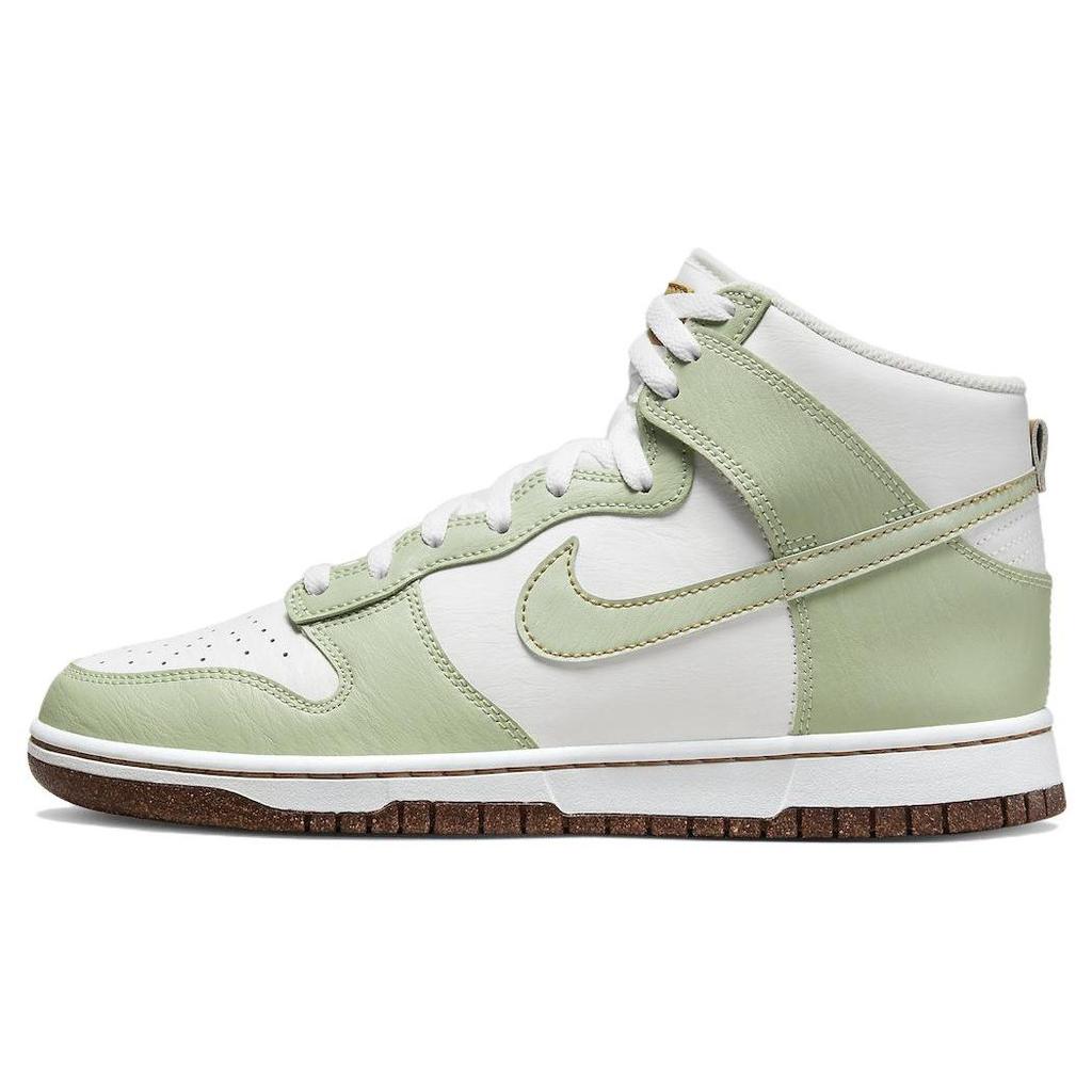 Nike Dunk High SE Inspected By Swoosh Men Sneakers Green Honeydew Summit-White DQ7680-300