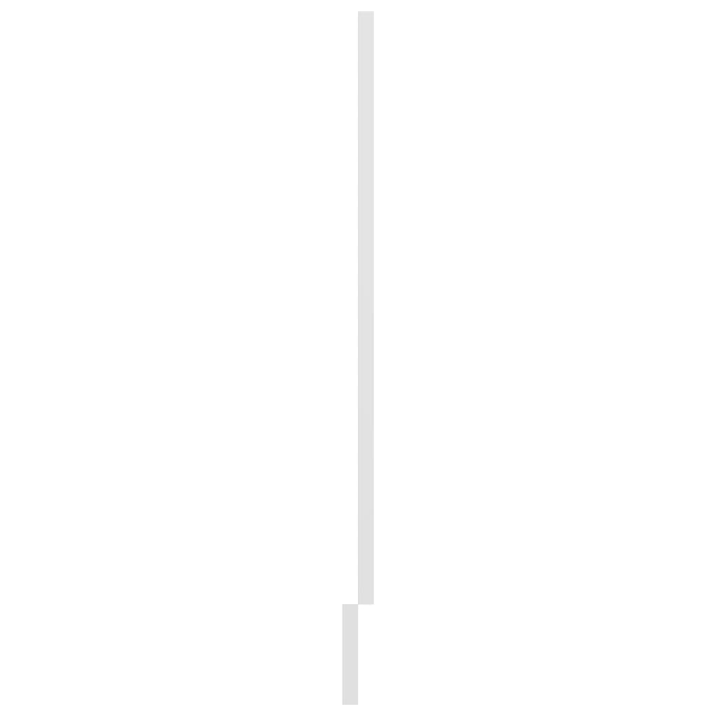 Dishwasher Panel Lyon White 59.5 x 3 x 67 cm Wood Based Material