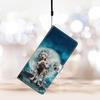 For Xiaomi 14T Wallet Case PU Leather Pattern Printing Stand Phone Cover with Strap