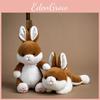 Pocket Soft Pouch Rabbit Plushie Pp Cotton Fill Children Plush Toy Enthusiasts