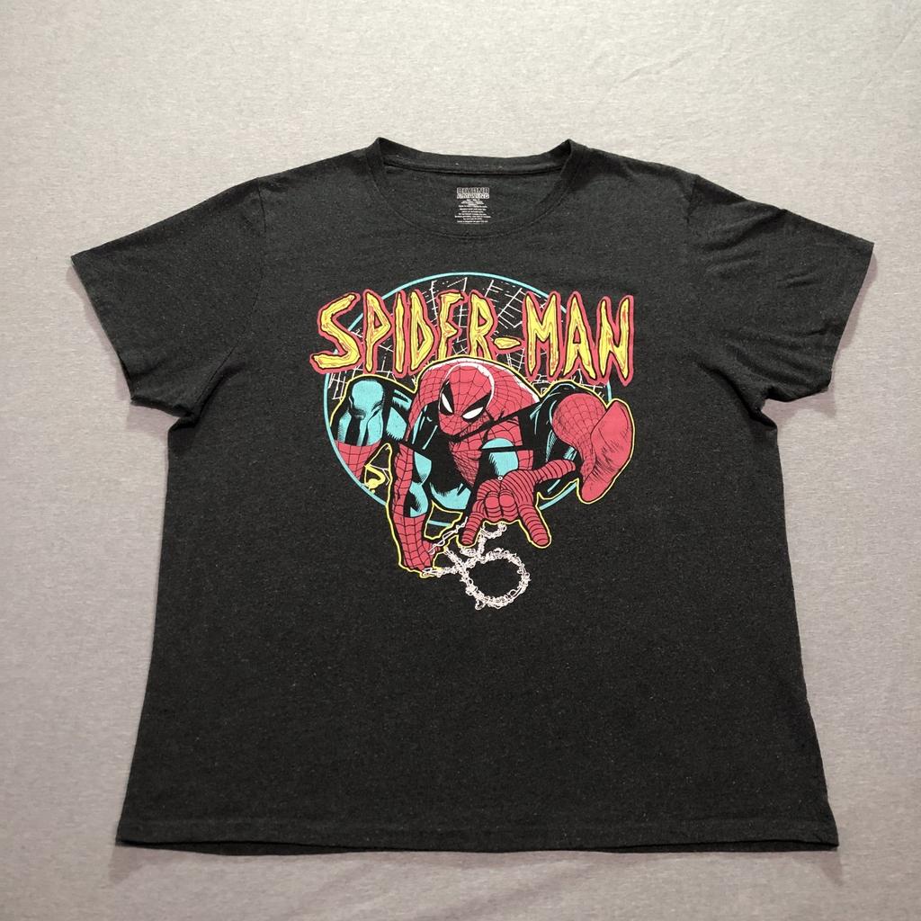 Beyond Amazing Spider-Man T Shirt Women's XL Graphic Print Black Tee