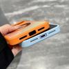 Магнитный градиентный чехол-макарон для iPhone 17 Pro Max 16 15 14 13 Pro Max, роскошный, с вращающимся на 360° кольцом-подставкой, противоударный, силиконовый