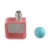 Reusable Transparent Spray Bottle 40ml Cosmetic Container Colored Trim Perfume Bottle  Journey