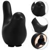 Creative Black Birds Matte Figurines Home Decorations Accessories (Pack of 2, Black)